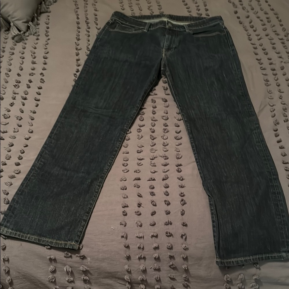 Men's Lucky Dark Blue Jeans~ 363 Straight Dark Style~ Comfortable & Barely Used